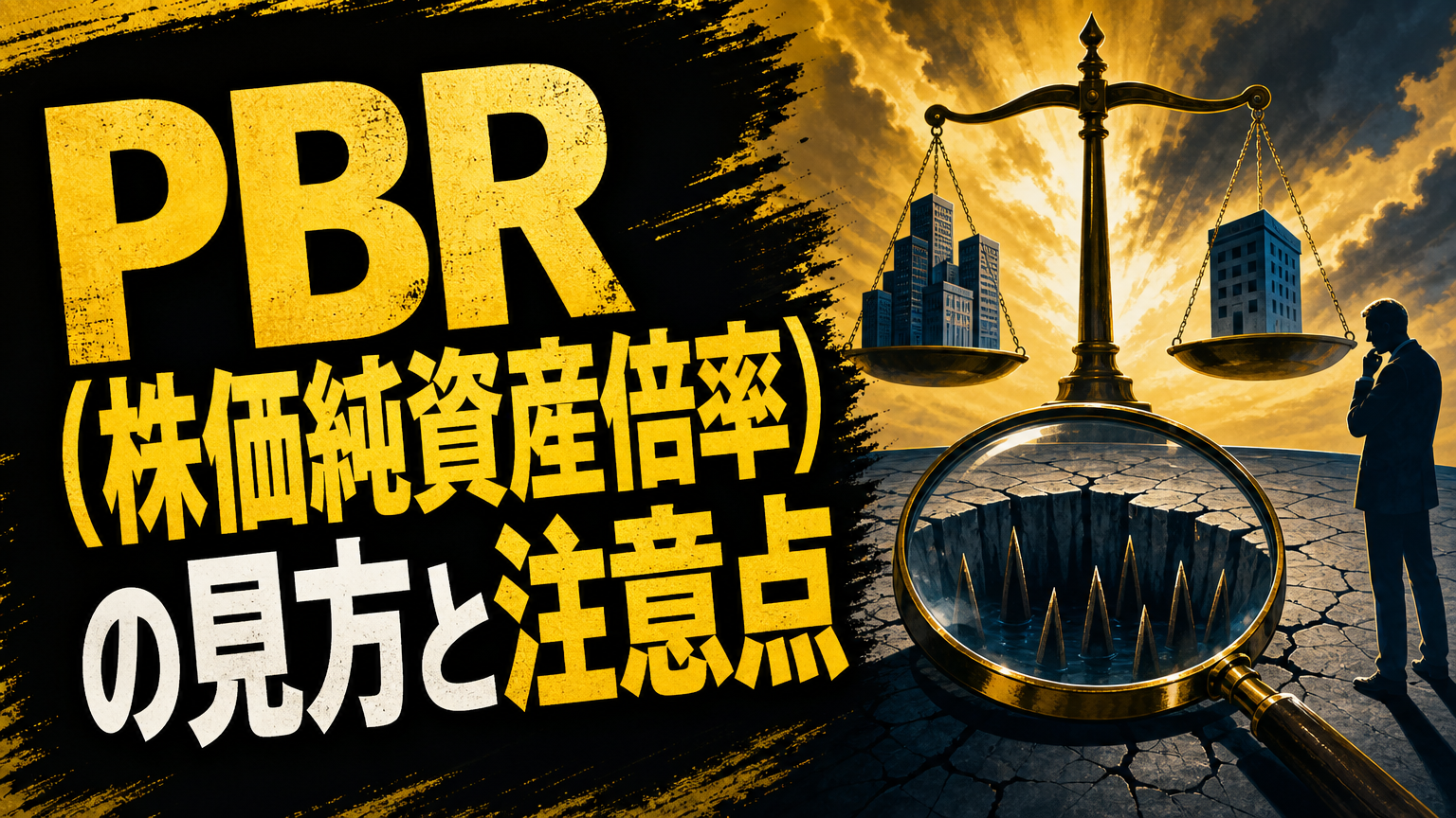 PBR（株価純資産倍率）の見方と注意点――1倍割れは割安のサインか のアイキャッチ