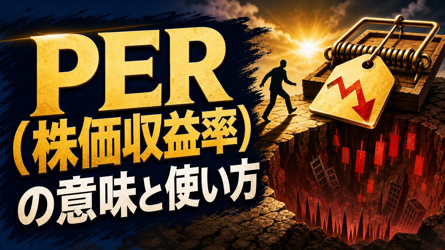 PER（株価収益率）の意味と使い方：「割安」の罠を見抜くために のアイキャッチ